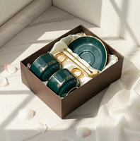 Coffret Cadeau Personnalisé pour Tasses à Thé et à Café, Emballage en Carton Imprimé, Boîte Cadeau de Luxe Légère et Premium pour Usage Domestique et Professionnel
