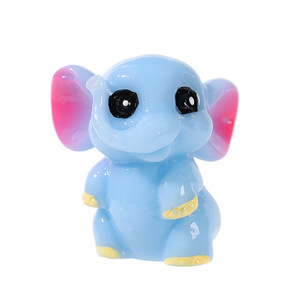 Figura Decorativa de Elefante de Resina para Jardín, Adorno de Animal para Interiores y Exteriores, Manualidad Decorativa, Accesorio de Paisajismo en Miniatura - Product Image 5