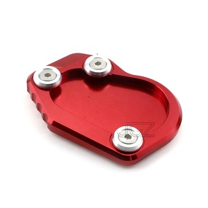 Béquille Latérale Agrandisseur CNC Aluminium Béquille Agrandir Plaque Extension Pad Rouge Noir pour <span class=keywords><strong>BMW</strong></span> R <span class=keywords><strong>NINE</strong></span> <span class=keywords><strong>T</strong></span> - Product Image 3