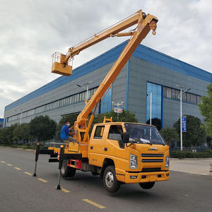 Plataforma Elevatoria Personalizada a Buen Precio 17m Plataforma Elevadora Aérea Diesel Camión de Trabajo <span class=keywords><strong>con</strong></span> Cesta de Trabajo Grande A LA Venta - Product Image 2