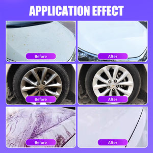 Agent de nettoyage de la poudre de fer pour carrosserie de voiture, moyeu de roue, aluminium, alliage lourd, nettoyant pour enlever le fer - Product Image 5