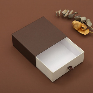 Fábrica personalizada rígida presente gaveta embalagem caixa uso geral para couro cinto cosméticos jóias - Product Image 4