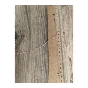 Braccialetto Shahmaran argento con Baguette pietra bianca - Product Image 2