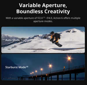 Nouvelle Osmo Action 6 Standard Combo RockSteady 3.0 : Garde vos prises de vue stables, prend en charge l'enregistrement vidéo jusqu'à 4K/60fps - Product Image 5