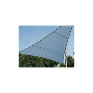 Voile d'ombrage Perel-TRIANGLE-5x5x5 m-COULEUR: BLEU GRIS - Product Image 2