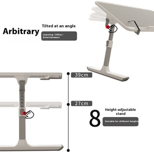 Gấp máy tính xách tay bàn với lưu trữ Ergonomic thiết kế-xách tay chuyển đổi có thể điều chỉnh chiều cao bàn cho ký túc xá và sử dụng nhà - Product Image 5