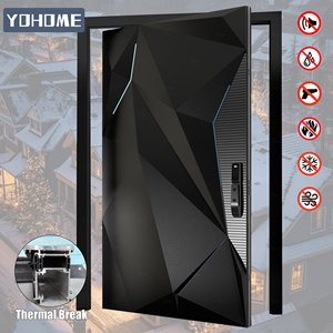 <span class=keywords><strong>Puerta</strong></span> Pivotante de Aluminio de Seguridad con Cierre Multipunto y Rotura de Puente Térmico, Garantí<span class=keywords><strong>a</strong></span> de 5 <span class=keywords><strong>A</strong></span>ños, <span class=keywords><strong>Puerta</strong></span> Exterior Premium para Villa, <span class=keywords><strong>Puerta</strong></span> de Entrada Principal - Product Image 1