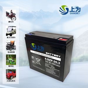 แบตเตอรี่รถยนต์ไฟฟ้า 6-DZF-20.3 12V 20.3Ah AGM ชนิดตะกั่ว-กรด แบบชาร์จได้ สำหรับสกู๊ตเตอร์ไฟฟ้า - Product Image 4