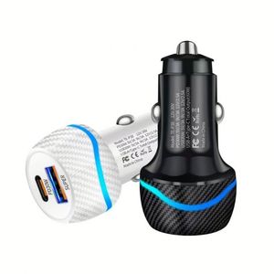 Universal 60W New Car Phone Charger PD30W Super Fast Charging USB30W Dual Port Output for Fast Charging at the Same Time - Product Image 1