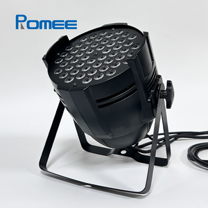 풀컬러 54개* 3W 4in1 RGBW LED 파캔 조명 DMX512 알루미늄 쉘 DJ 콘서트 이벤트 웨딩 쇼 무대 조명 - Product Image 2
