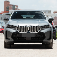 Kit de Carrocería de Alta Calidad para BMW X6 G06 2020-2022 a X6 G06 M Sport 2023-2025, Parachoques Delantero, Faros, Guardabarros, Capó
