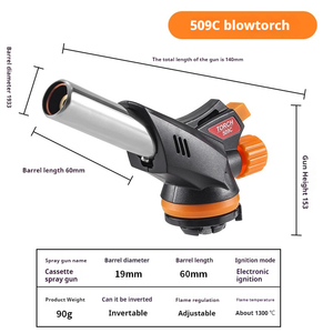 Soplete de tanque de Gas con tarjeta Invertible portátil de alta calidad para barbacoa, encendedor doméstico, encendedor de cocina multifuncional - Product Image 5