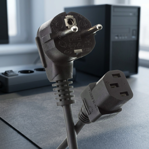 สายไฟแบบถอดได้ OASIS CONNECTIVITY สำหรับยุโรป หัวปลั๊กแบบ C5 C7 C13 C14 พร้อมหัวต่อแบบ BS ตัวผู้ และ IEC ตัวเมีย สำหรับผู้บริโภค - Product Image 2