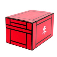 Cajas de Cartón Corrugado con Cierre de Cremallera y Logotipo Personalizado, Cartón RSC con Tira Desprendible Fácil de Abrir, Cajas de Cartón para Envío