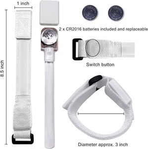 Pulseras LED, Pulseras Luminosas Intermitentes, Artículos de Fiesta para Fiestas, Festivales, Deportes, Campamentos, Eventos Nocturnos - Product Image 2