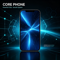 Smartphone Android 12 5G avec écran OLED FHD haute définition en anglais, processeur octa-core et charge rapide