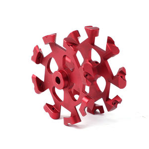Roue en aluminium OEM en alliage de titane anodisé pièces de CNC de précision pièces de Gong entretoise d'arbre de rotor de <span class=keywords><strong>broche</strong></span> de moteur - Product Image 1