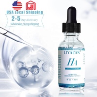 OEM निजी लेबल Whitening विरोधी बुढ़ापे त्वचा देखभाल शुद्ध विटामिन Hyaluronic एसिड चेहरे सीरम