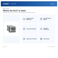 Relais de contrôle industriel Chint NJJ7-M NJJ7-H AC/DC 100V/240V DC 24V, relais de protection, relais de comptage CHNT