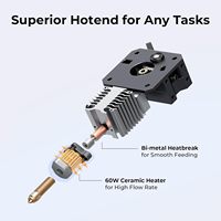 Impresora 3D Ender 3 V3 KE 220X220X250 mm FDM de Alta Velocidad con Nivelación Automática y Plataforma Caliente de Vidrio Templado AC 110-220V