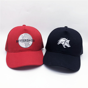 Tùy Chỉnh 5 Bảng Điều Chỉnh Thêu Womens Màu Đen Bông Snap Trở Lại Trucker Mũ Và Mũ Thể Thao Lưới Cap - Product Image 6