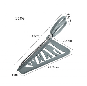 3 في 1 الفولاذ المقاوم للصدأ 2CR13 أسهم معمل + PP + TPR رمادي انفصال بيتزا الخبز مقص في المطبخ - Product Image 5