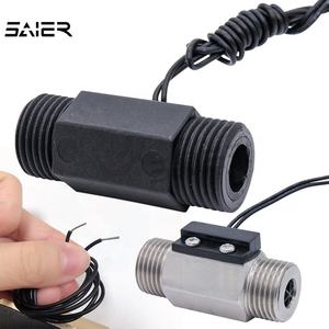 Interruttore di Flusso d'Acqua in Plastica G3/4\" 2.5-30L/min Interruttore Magnetico di Flusso d'Acqua DC110V 220V Interruttore Reed per Taglio Laser - Product Image 2