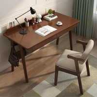 Meubles en bois massif de style nordique Bureau vertical Multicolore Meubles de salle d'étude pour adultes Tables d'écriture Bureaux d'ordinateur