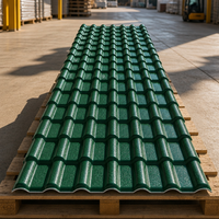 Prix de gros – Tôle de toiture espagnole étanche en ASA PVC 1050 mm – Excellentes tuiles espagnoles pour la construction