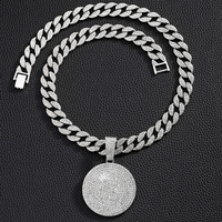 Pendentif en strass Hip Hop pour hommes Design Offre Spéciale à la mode avec lettre de testeur de diamant
