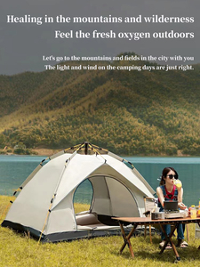 Di Động Không Gian Lớn Ngoài Trời Tán Chống Nắng Chống Mưa Chống Nước Lều Cắm Trại Nhanh Chóng Tự Động Mở Nơi Trú Ẩn Khung Chắc Chắn - Product Image 2