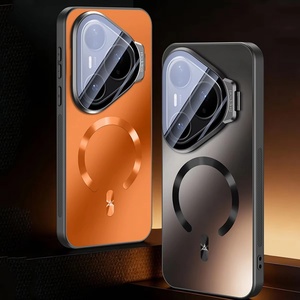 เคสโทรศัพท์แม่เหล็กแบบด้านรุ่น Advanced AG สำหรับ Huawei P90 Pro Max P80 Pro P70 Pro+ พร้อมฟิล์มปิดเลนส์แบบซ่อนในตัว ป้องกันการกระแทก - Product Image 3