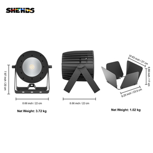 ไฟเวที SHEHDS 200W COB RGBACL 6in1 ปรับแสงได้ 16 ระดับ สำหรับโรงละครและโบสถ์ - Product Image 2