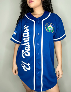 Camiseta de béisbol abotonada personalizada de alta calidad, Jersey de estilo mexicano, uniformes deportivos transpirables, Jersey de béisbol - Product Image 6