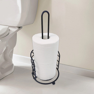 ZS <b>Paper</b> Towel Holder Round Iron Wire Modern Minimalist <b>Kitchen</b> Stand - Product Image 3
