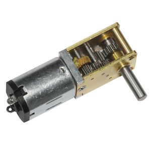 12 mét 3V <span class=keywords><strong>5V</strong></span> 6V 12V bàn chải nhỏ DC Worm Gear Motor cho tuyến tính thiết bị truyền động - Product Image 2