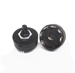 RV005 3A 10A 250VAC Interruptores giratorios redondos Interruptor de 8 posiciones de 9 pines para licuadora para vehículos recreativos y otras aplicaciones - Product Image 2