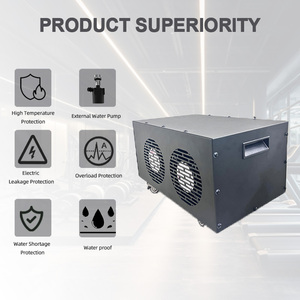 Ensemble de refroidisseur de bain de glace portable ICEMEND 0,3 CV avec télécommande WiFi, refroidisseur d'eau, baignoire de plongée froide gonflable pour la récupération en extérieur - Product Image 4