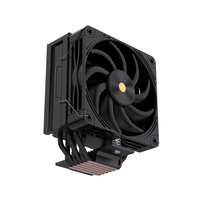 Enfriador de CPU LOVINGCOOL K600 Air, 6 Tubos de Calor, PWM, 220W TDP, 5V ARGB, Ventilador Silencioso con Rodamiento Fluido para Intel/ y Caja de Ordenador Silenciosa