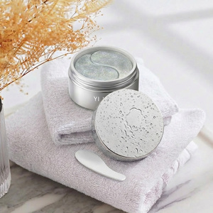 Masque pour les yeux hydratant, nourrissant et rafraîchissant à l'acide hyaluronique microcristallin et à la vitamine C, éclaircissant, pour usage quotidien, marque privée - Product Image 3