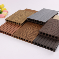 Extérieur solide et imperméable en bois nouveau 20mm 25mm étanche 3D grain de bois WPC revêtement de sol extérieur pour usage extérieur
