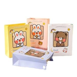 Bolsas de regalo con ventana y varios diseños bonitos, bolsas de mano con múltiples estilos, soporte para venta al por mayor - Product Image 4
