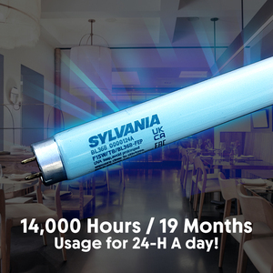 Sylvania ไฟทดแทน UV สำหรับ T8เคลือบทนทาน15W/BL368ไฟสีดำพรีเมี่ยมสำหรับกำจัดแมลงวันกำลังไฟ - Product Image 6