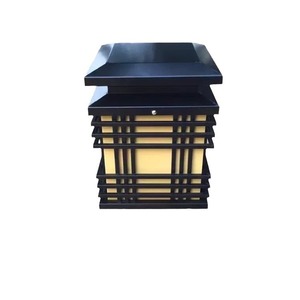 Lámpara de Poste de Aluminio para Exteriores, LED E27, Semi Empotrada, Garantía de 5 Años - Product Image 3