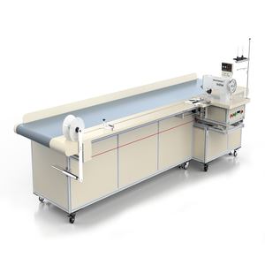 Máquina de Coser para Dobladillos de Cortinas Multifuncional de Alta Eficiencia con Alimentación de Barra de Agujas y Línea de Corte Lateral Anti-Rotura - Product Image 1