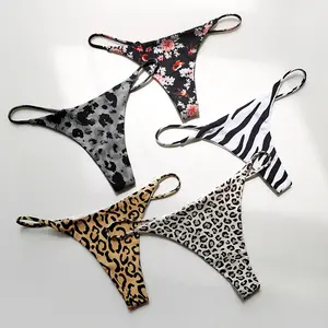 Hoge Kwaliteit Sexy Katoenen Slipje Dunne Band G String String Comfortabele Katoenen Sexy Slipje Lage Taille Damesondergoed