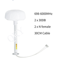 Alimentation d'antenne Mimo 5g 698-6000MHz 2G 3G 4G LTE alimentation Wifi extérieure 2X30dBi antenne externe antenne de routeur