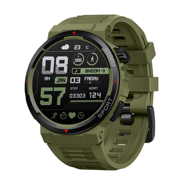 Zeblaze Ares 3 Plus Supports 24H Health Monitoring 1.43 Inch Touch Screen Activity Record Wellness Smart Watch
