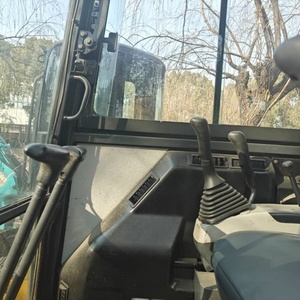 Excavadora de orugas Komatsu PC56 de 5 toneladas, de segunda mano, importada de Japón, para demolición y construcción, con caja de cambios y bomba PLC. - Product Image 6