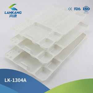 Medical Plastic Tray LK-1304A Dental Surgical Instrument Organizer For Oral Care Procedures - Product Image 5